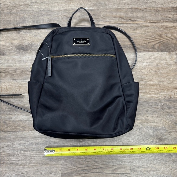 Kate Spade Black Mini Nylon Backpack